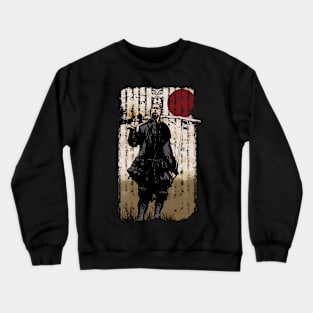 Samurai Japanese Art Style Manga Bushido Crewneck Sweatshirt